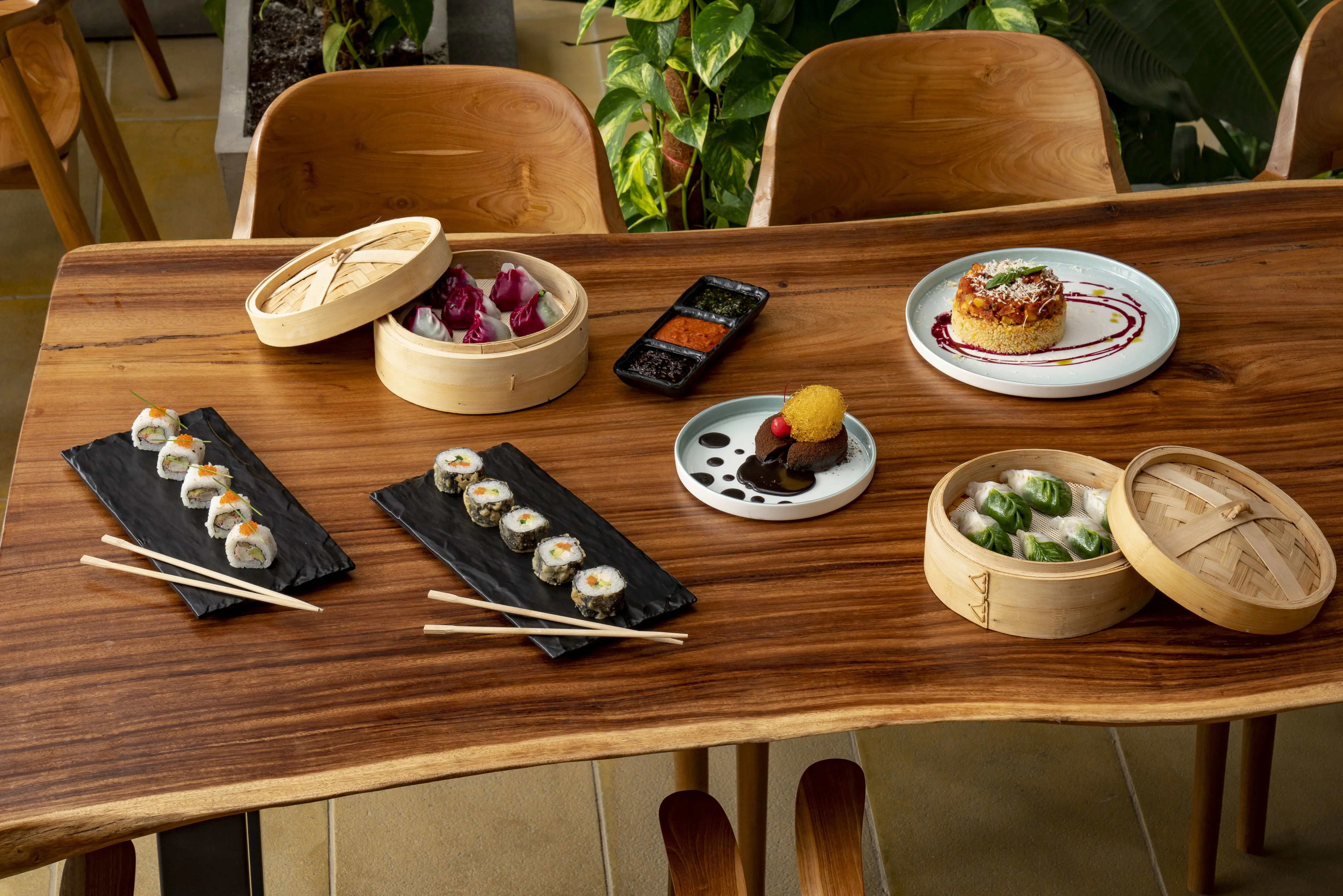 Photograph from Makau's own menu photography: a plated dish or drink from the kitchen and bar.