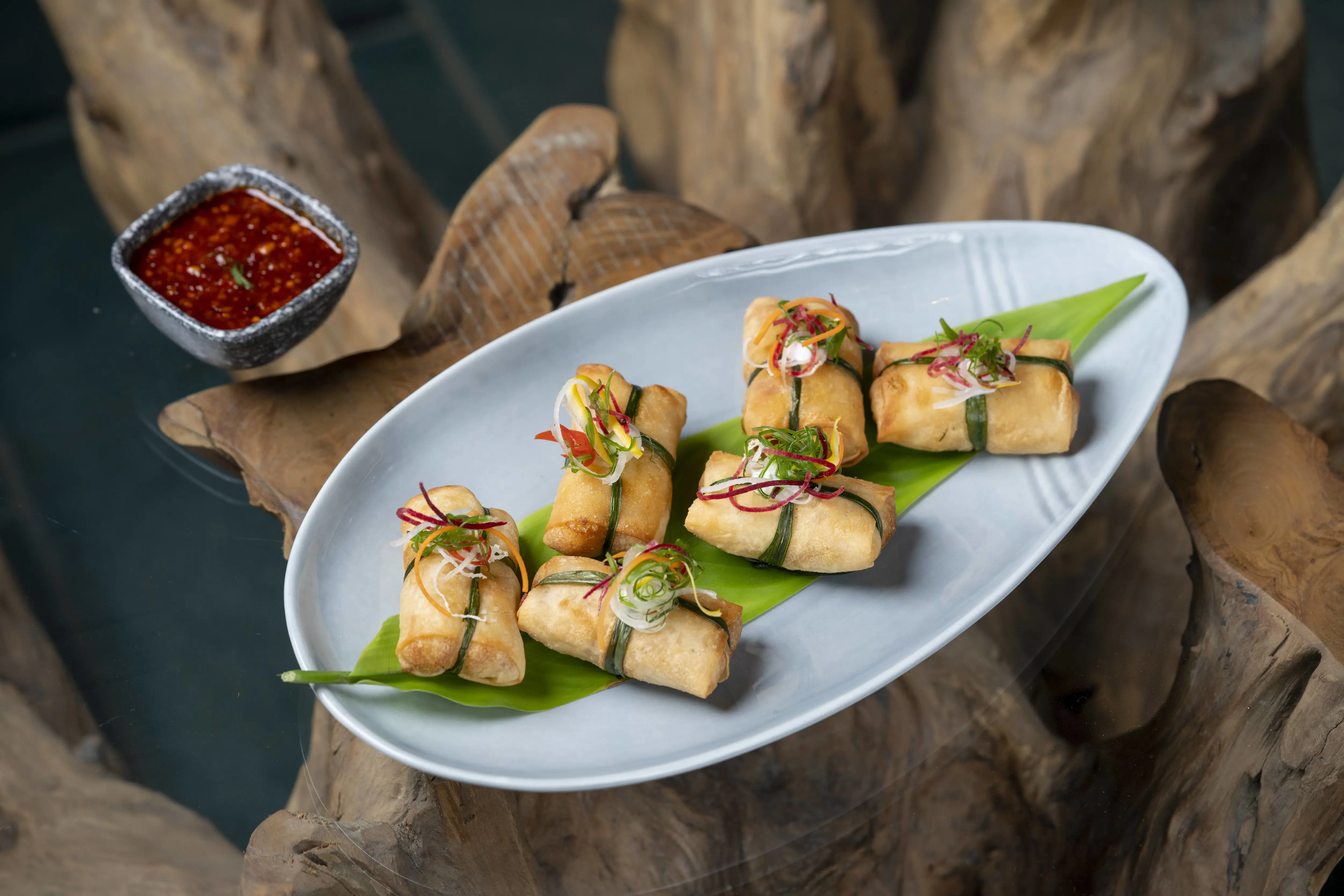 Photograph from Makau's own menu photography: a plated dish or drink from the kitchen and bar.