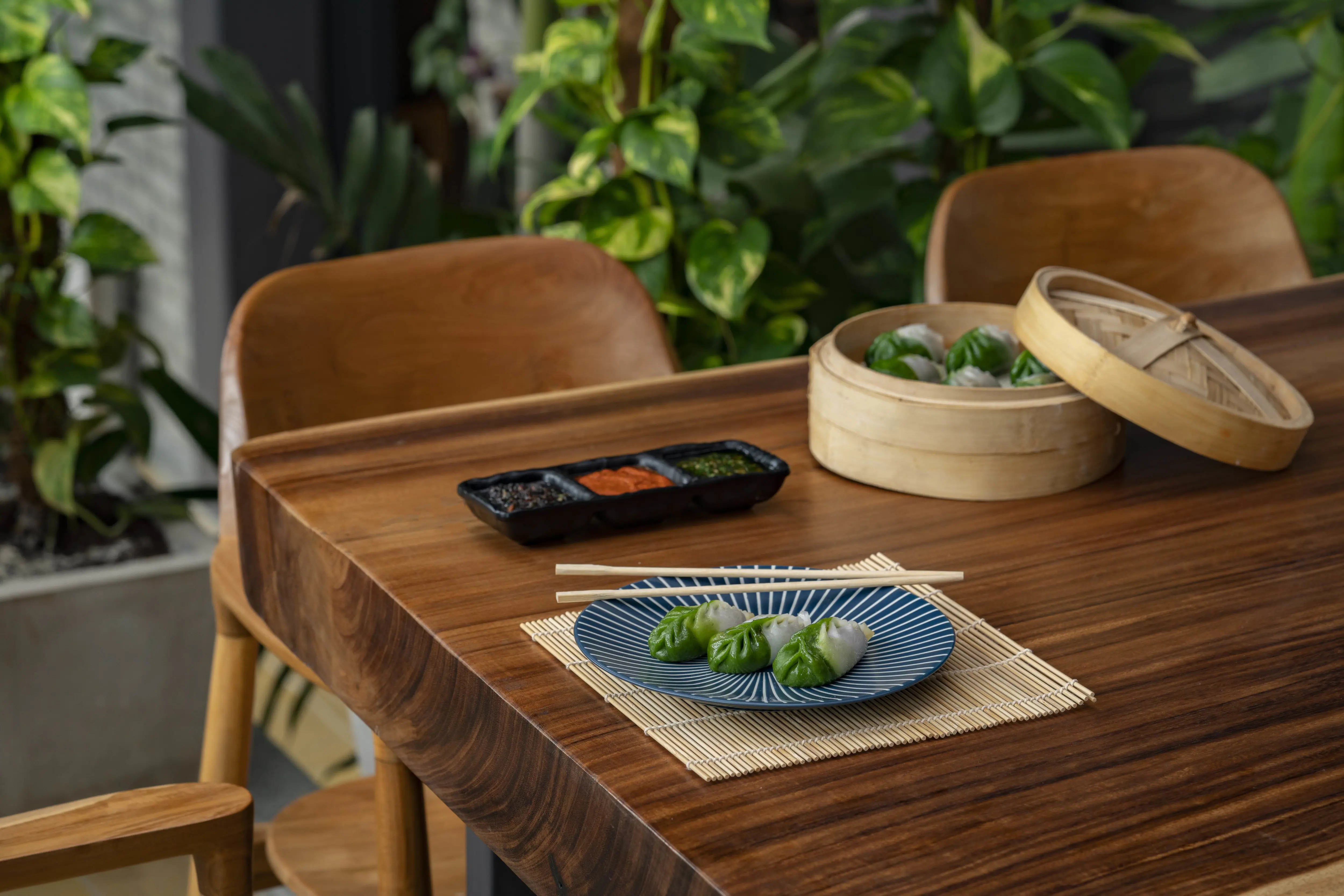 Photograph from Makau's own menu photography: a plated dish or drink from the kitchen and bar.