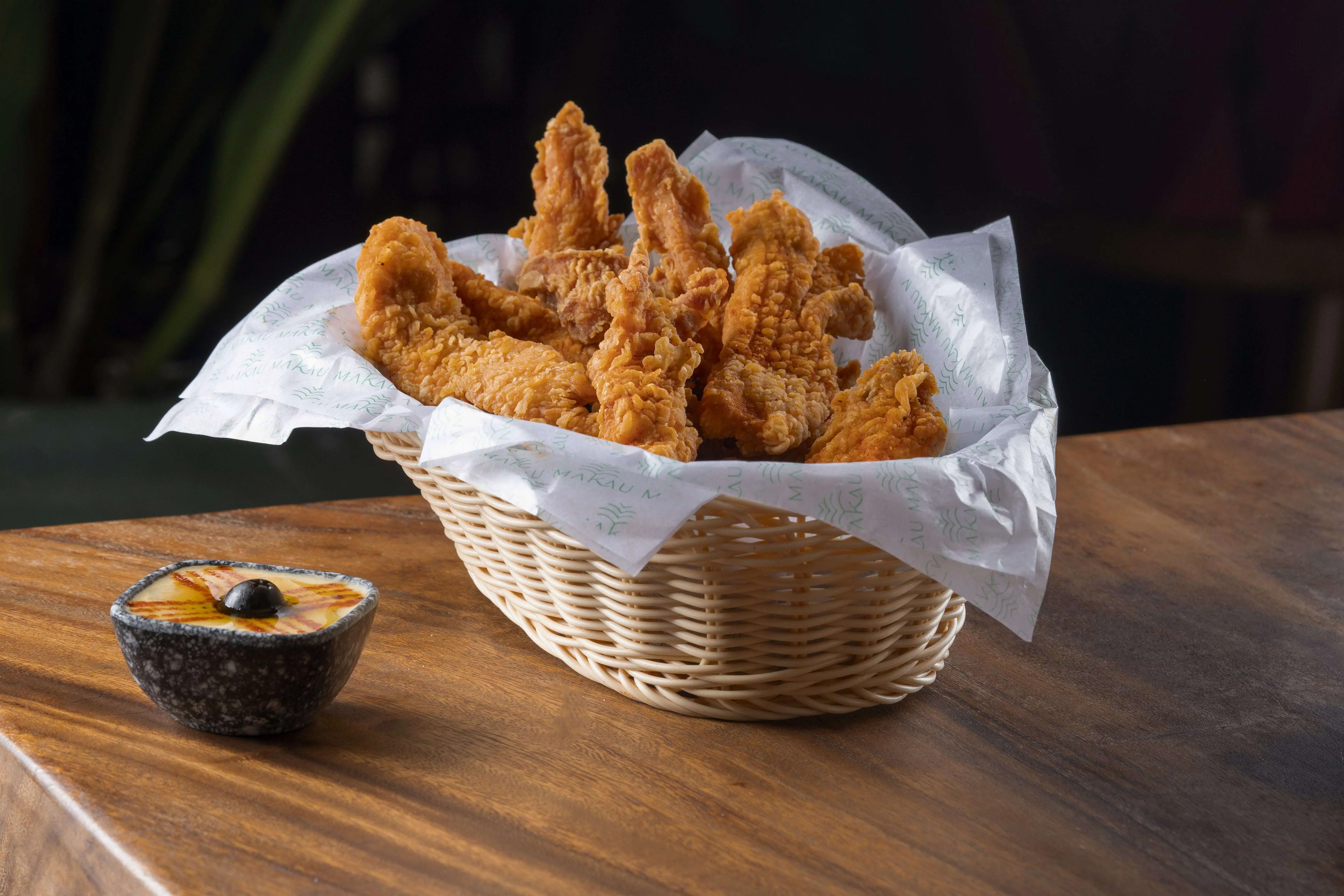 Photograph from Makau's own menu photography: a plated dish or drink from the kitchen and bar.